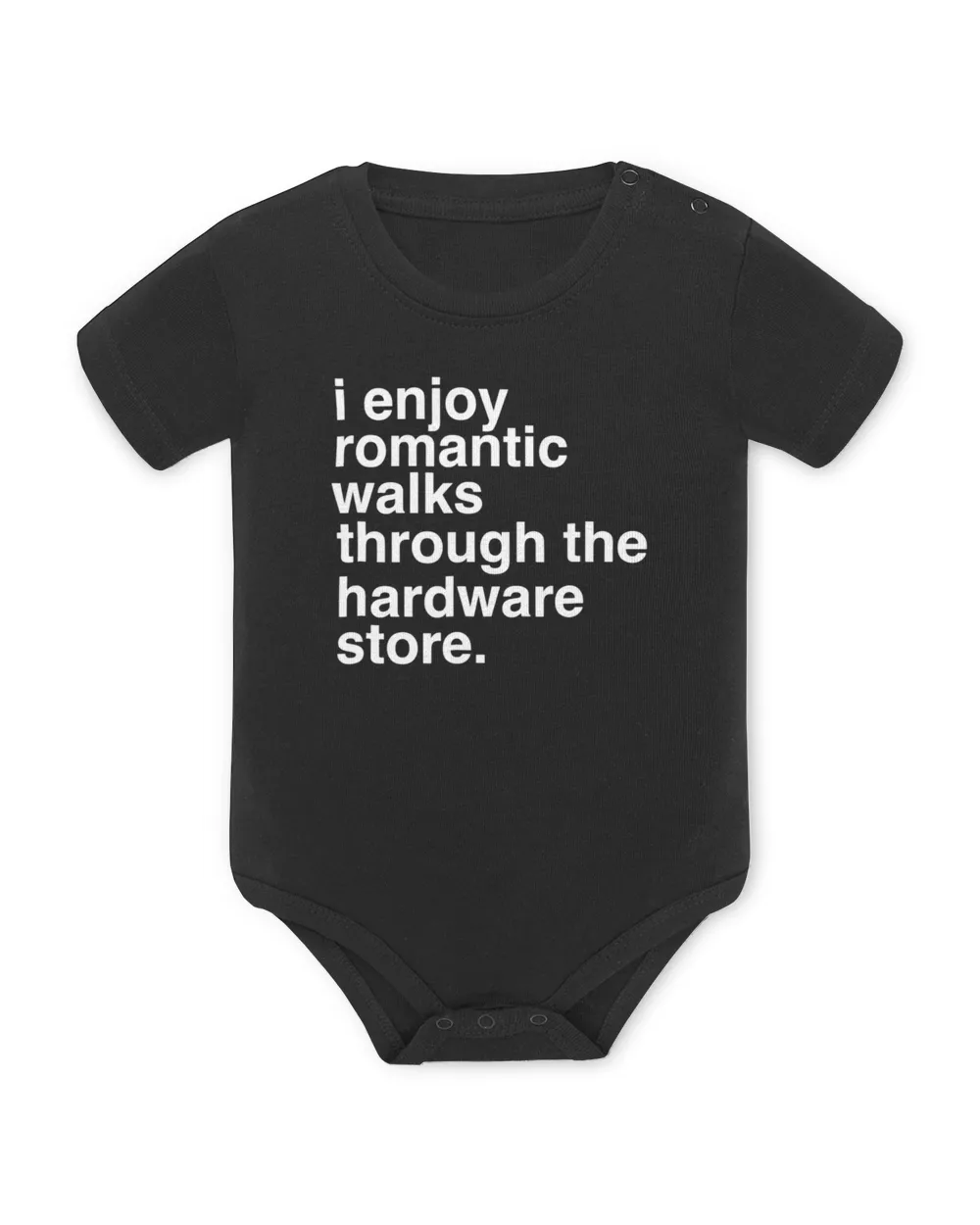 Funny Dad T-Shirt Handyman Hardware Store Tools Gift Shirt Baby Bodysuit - EU black 3m