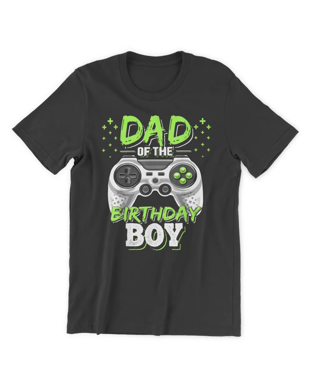 Mens Dad of the Birthday Boy Matching Video Gamer Birthday Party T-Shirt Men's Premium Tshirt black s