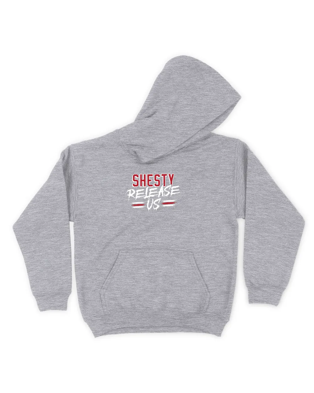 We Bleed Blue Shesty Release Us T Shirt Kids Pullover Hoodie sport-grey xs