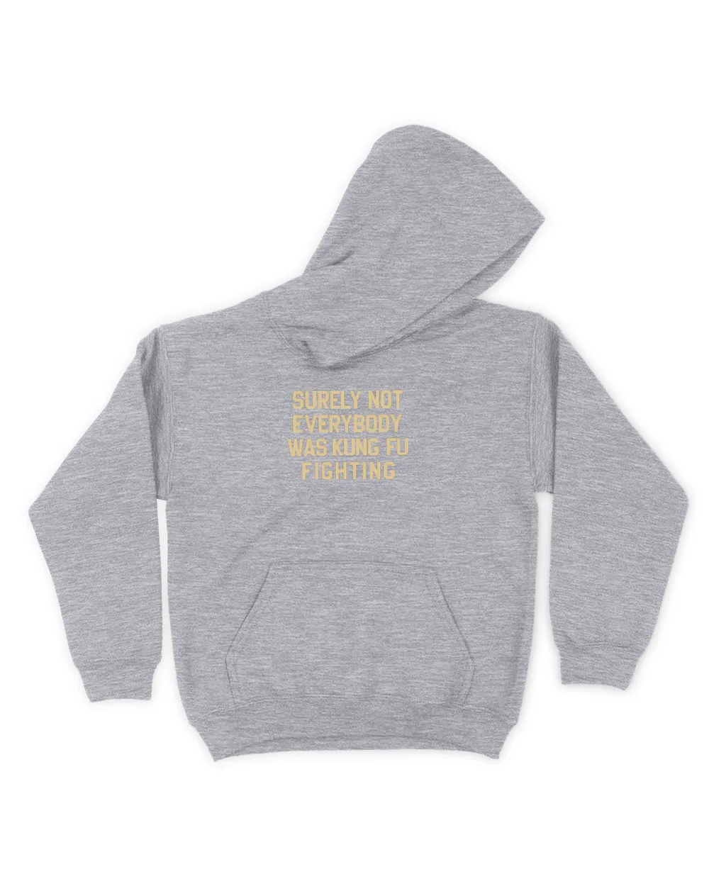 Surely Not Everybody Was Kung Fu Fighting T Shirt Kids Pullover Hoodie sport-grey xs