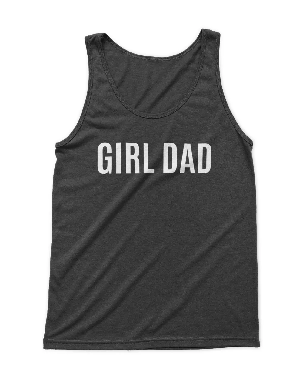 Hashtag Girl Dad Shirt Fathers Day Gift from Wife Daughter T-Shirt Men's Tank Top black s