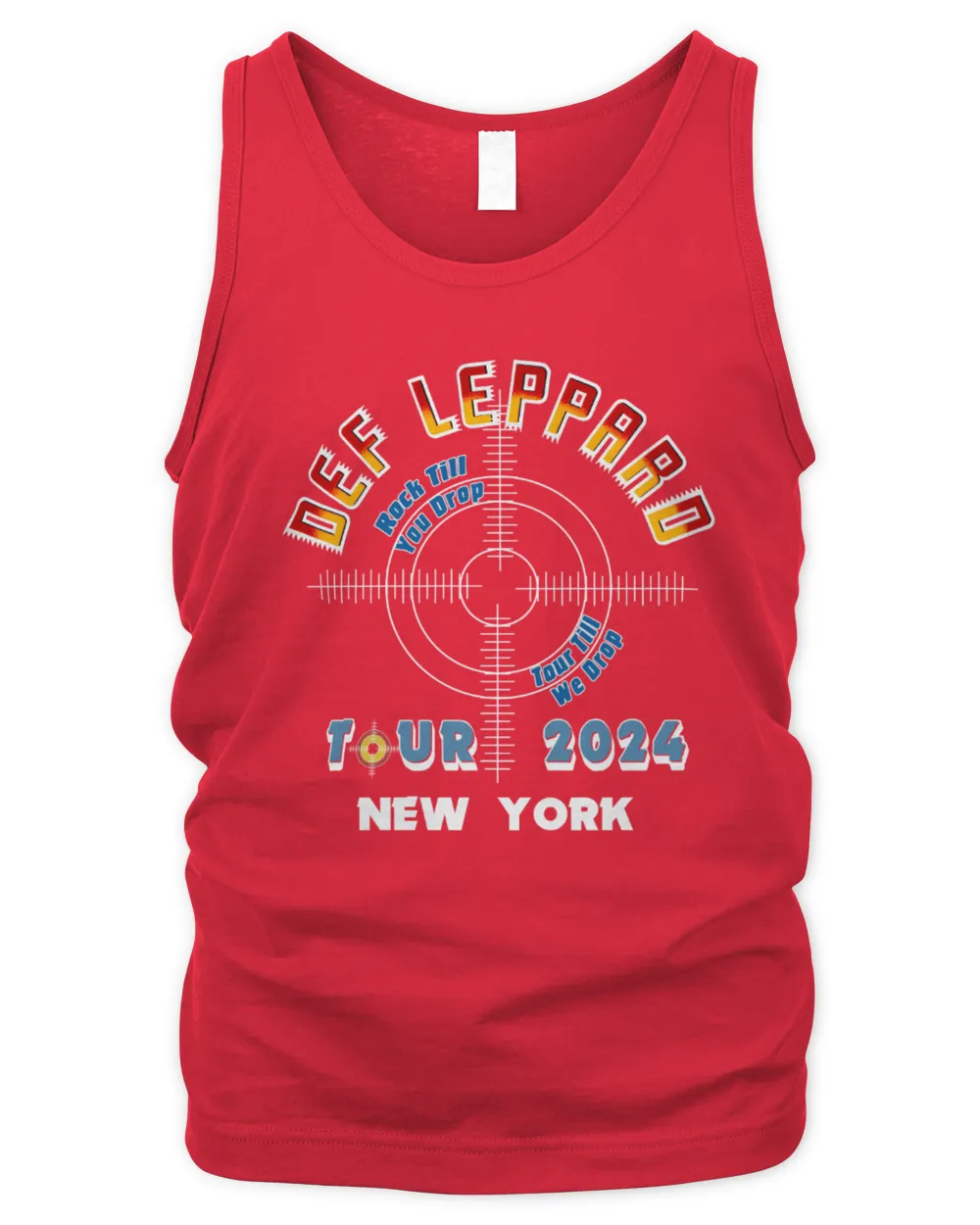 Dark Color Men's Tank Top red s