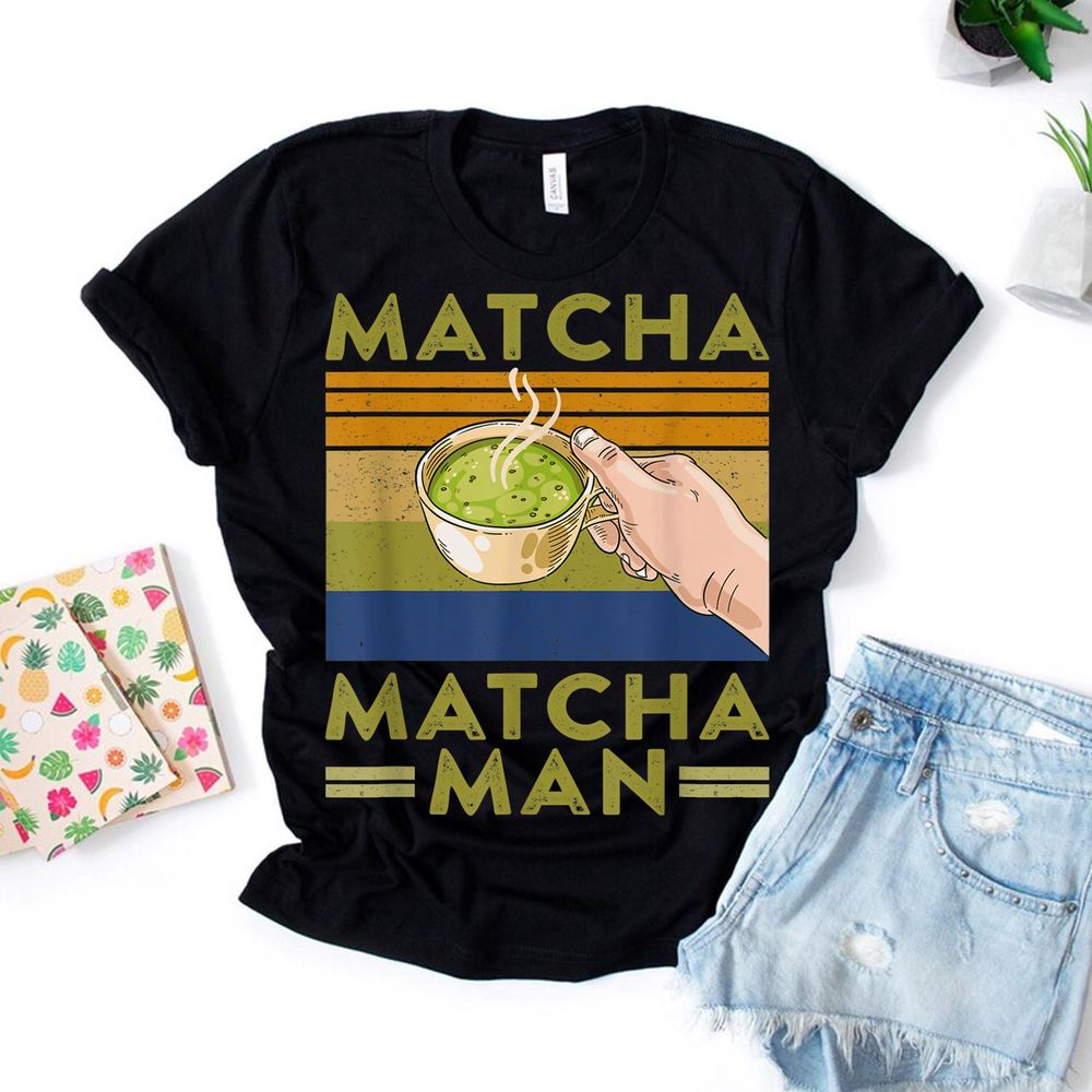 Matcha Matcha Man Increased Libido Detox Matcha Green Tea T-Shirt Unisex Standard T-Shirt black s