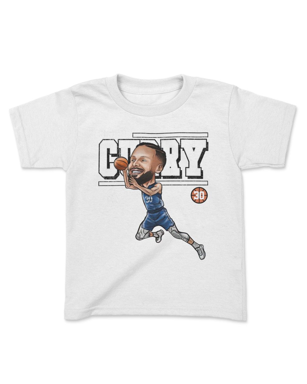 Steph Curry Golden State Basketball Hoodie 500 Level Kids Standard T-Shirt white xs