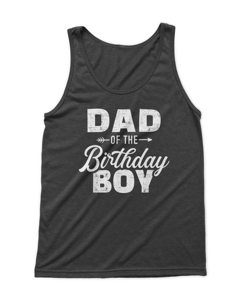 Dad of the birthday boy matching family party T-Shirt Men's Tank Top black s