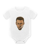 Steph Curry Golden State Warriors Basketball T Shirt 500 Level Baby Bodysuit - EU white 3m