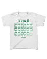It's All About 18 Nba Finals Game 4 It's All About 18 Boston Celtics World Champions Putnam Investments Hoodie Kids Standard T-Shirt white xs