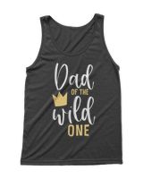 Dad of the Wild One Shirt 1st Birthday First Thing Daddy Tee Men's Tank Top black s